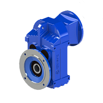 Редуктор плоско-цилиндрический FAF-S67-9.66-М1-АМ28/160